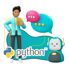 Умный чат-бот на Python на Telegram - КИБЕРшкола программирования для детей, компьютерные курсы для школьников, начинающих и подростков - KIBERone г. Самара